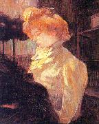  Henri  Toulouse-Lautrec The Milliner Sweden oil painting artist